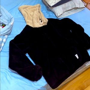 A expensive fuzzy hoodie for cheap